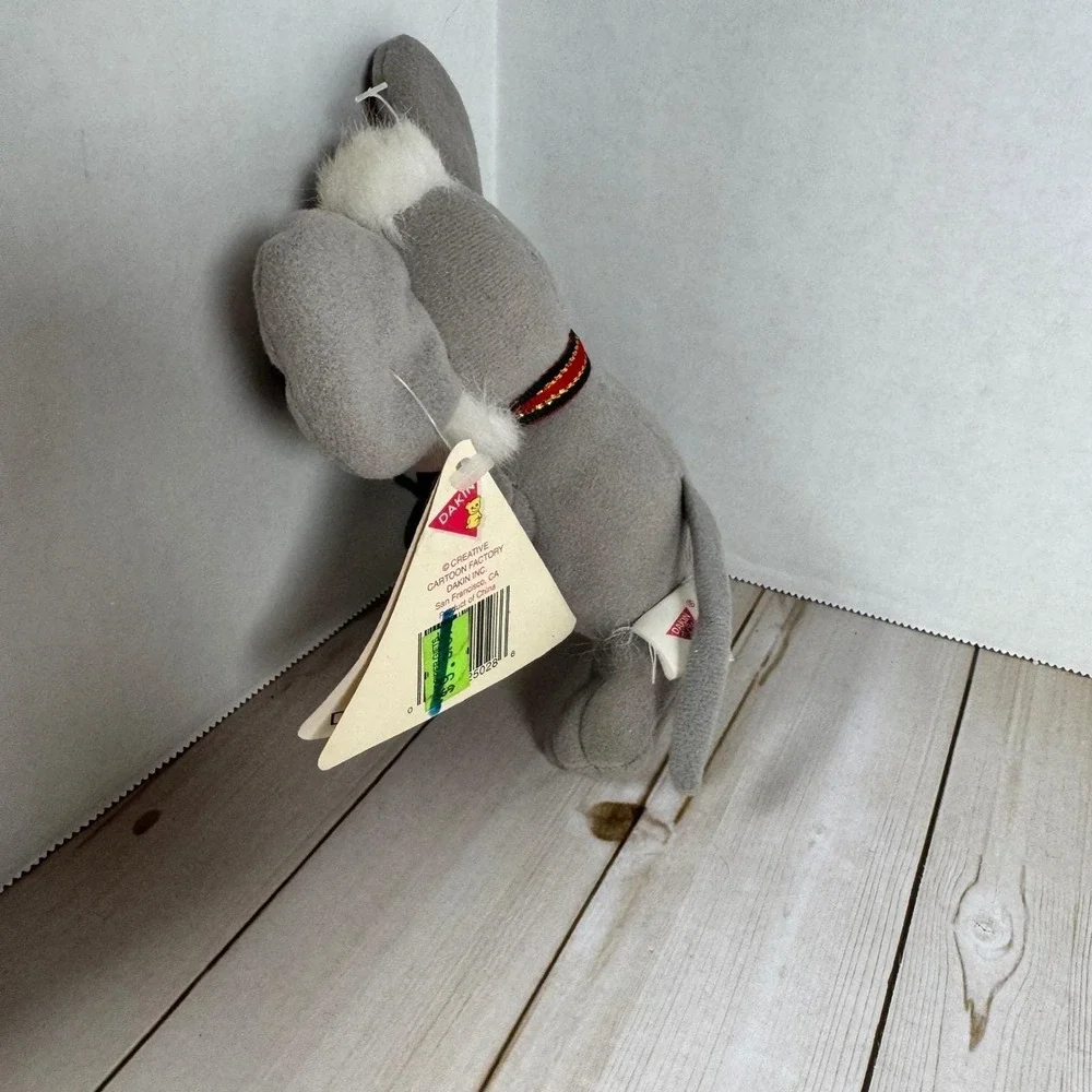 Dakin Kissmas Mouse Plush Vintage Christmas‎ Kiss The Season w/Tag